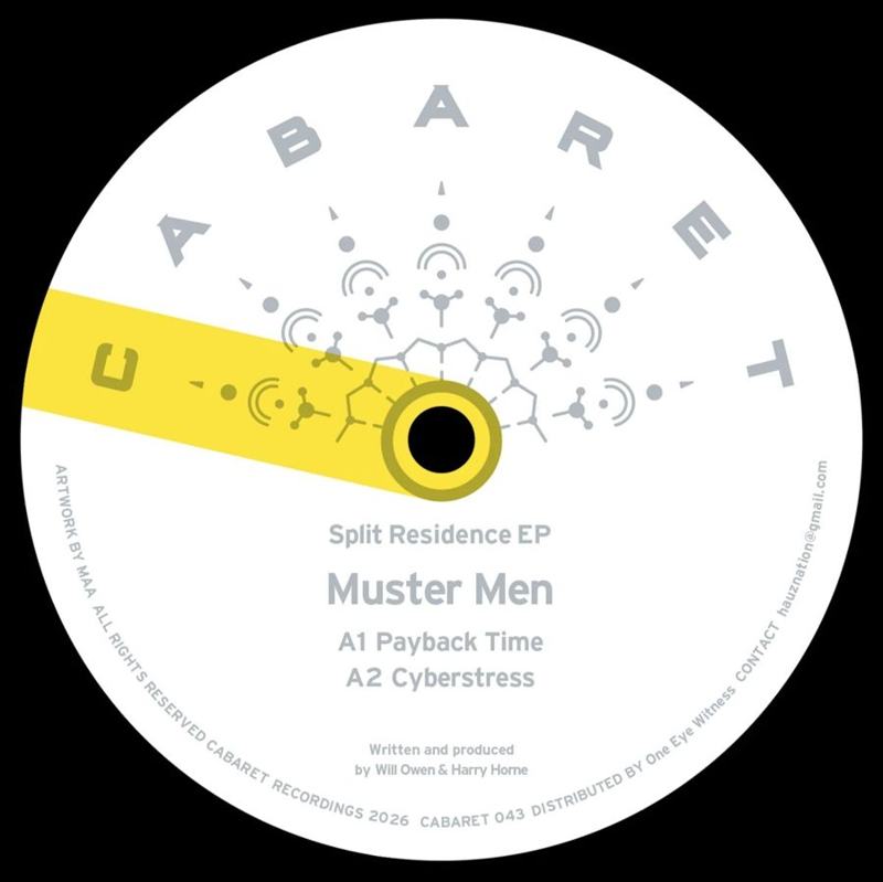 Muster Men — Split Residence EP artwork