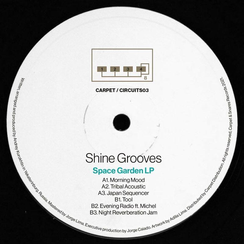 Shine Grooves — Space Garden LP artwork
