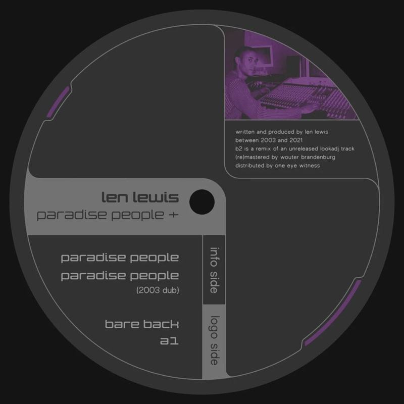 Len Lewis — Paradise People + artwork