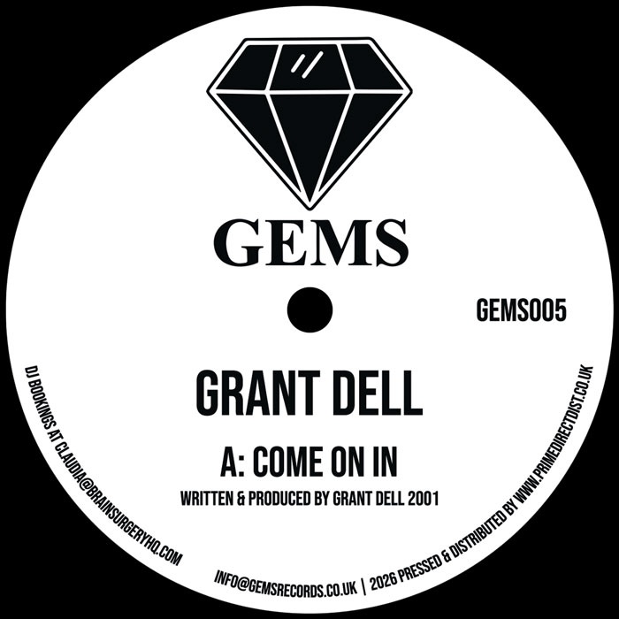 Grant Dell — Come On In / We Go deep artwork