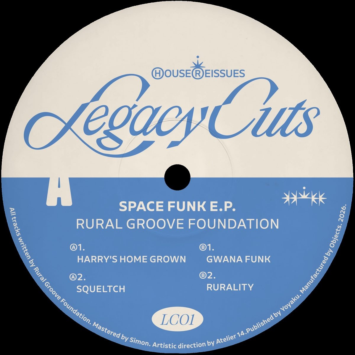 Rural Groove Foundation — Space Funk E.P. (Repress) artwork