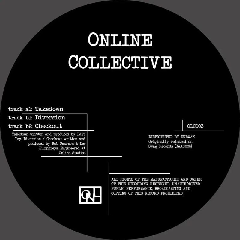 Online Collective — Takedown artwork
